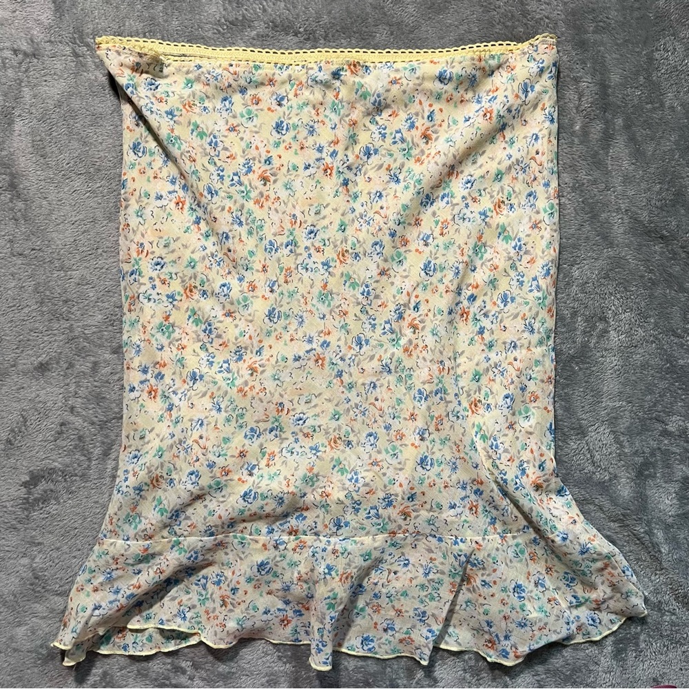 Floral Print Women's Skirt